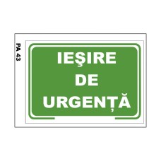 Indicatoare De Urgenta Iesire Indicatoare De Urgenta Iesire