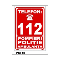 Indicatoare 112 Indicatoare 112