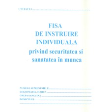 Fisa Individuala Pentru Protectia Muncii Fisa Individuala Pentru Protectia Muncii