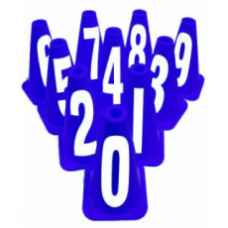 Conuri Din Cauciuc Albastre Conuri Din Cauciuc Albastre