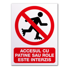 Indicatoare Pentru Interzicere Role