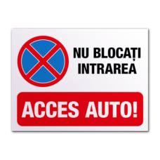 Indicatoare Pentru Accesul Auto Indicatoare Pentru Accesul Auto