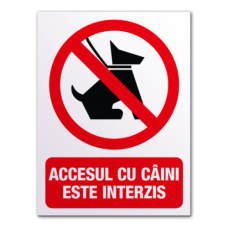 Indicatoare Pentru Caini De Companie Indicatoare Pentru Caini De Companie