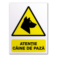Indicatoare De Avertizare Caine Indicatoare De Avertizare Caine