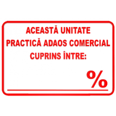 Indicatoare Pentru Adaos Comercial