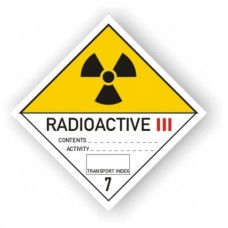 Etichete Clasa 7 Materiale Radioactive, Categoria Iii Etichete Clasa 7 Materiale Radioactive, Categoria Iii