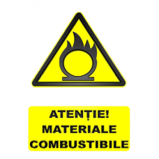 Indicatoare Pentru Materiale Combustibile Indicatoare Pentru Materiale Combustibile