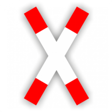 Indicatoare Trecere La Nivel Cu O Cale Ferata Fara Bariere