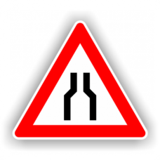 Indicatoare Pentru Drum Ingustat Pe Ambele Parti Indicatoare Pentru Drum Ingustat Pe Ambele Parti