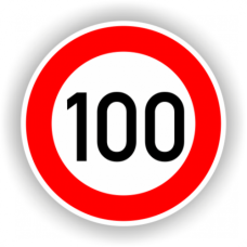 Indicatoare Rutiere 100 Km La Ora Indicatoare Rutiere 100 Km La Ora