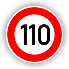 Indicatoare Rutiere 110 Km La Ora Indicatoare Rutiere 110 Km La Ora