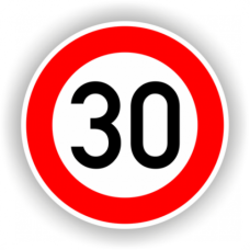 Indicatoare Rutiere 30 Km La Ora Indicatoare Rutiere 30 Km La Ora