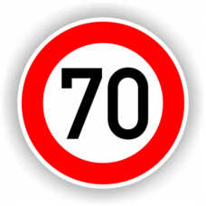 Indicatoare Rutiere 70 Km La Ora Indicatoare Rutiere 70 Km La Ora