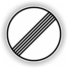 Indicatoare Sfarsitul Tuturor Restrictiilor Indicatoare Sfarsitul Tuturor Restrictiilor