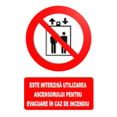 Indicatoare Pentru Interzicerea Liftului Indicatoare Pentru Interzicerea Liftului